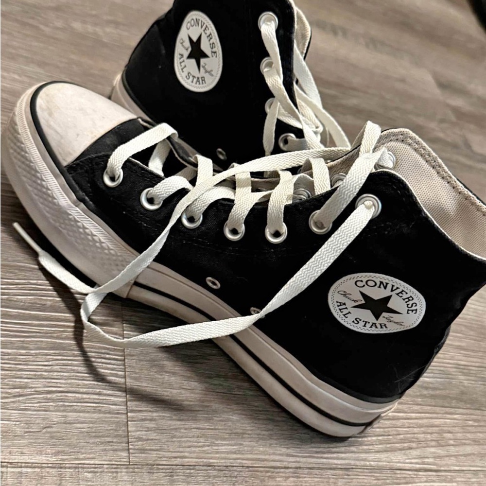 Converse Black High-Top Sneakers